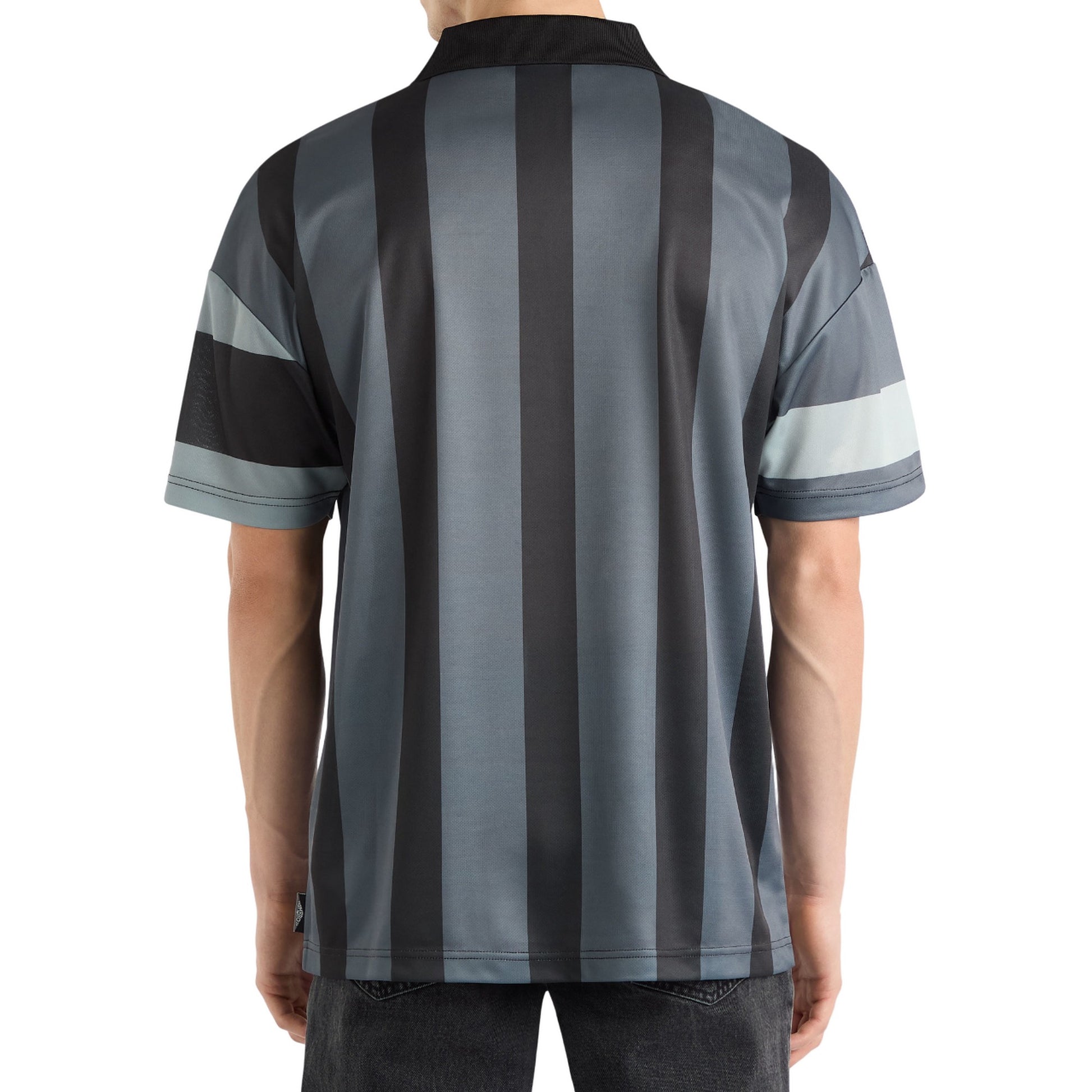 Black - Back - Umbro Mens Mash-up Jersey