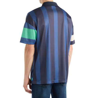Dark Navy-Multicoloured - Back - Umbro Mens Mash-up Jersey