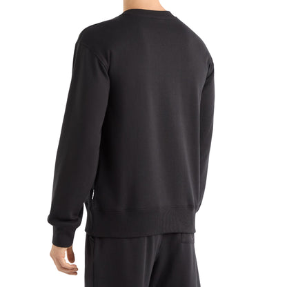 Black - Back - Umbro Mens Crest Sweatshirt