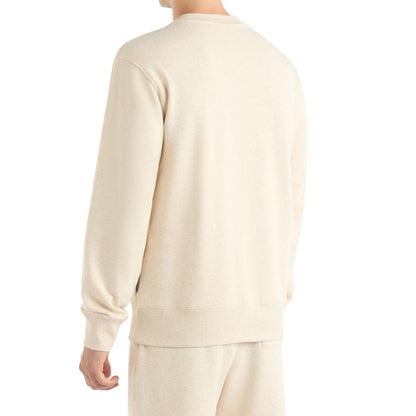Oatmeal Marl - Back - Umbro Mens Crest Sweatshirt