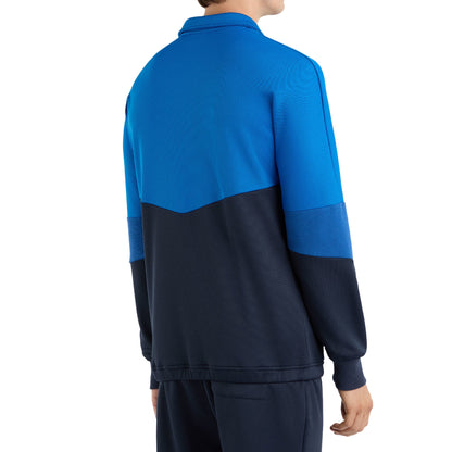 Victoria Blue-Dark Navy-Limoges - Back - Umbro Mens Drill Top