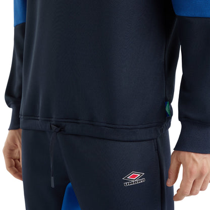 Victoria Blue-Dark Navy-Limoges - Lifestyle - Umbro Mens Drill Top