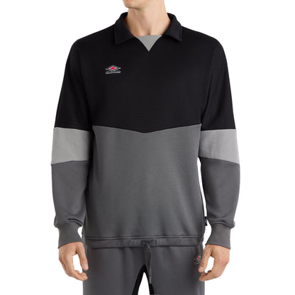 Black-Iron Gate-Monument - Front - Umbro Mens Drill Top