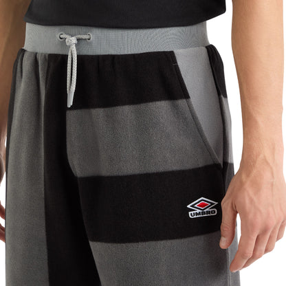 Monument - Side - Umbro Mens Multi Stripe Panelled Shorts