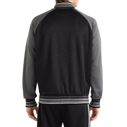 Black-Iron Gate - Back - Umbro Mens Monogram Anthem Jacket