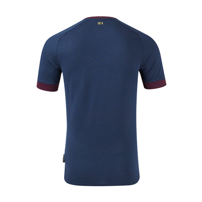 Maroon-Navy - Back - Umbro Childrens-Kids 24-25 Heart Of Midlothian FC Third Jersey