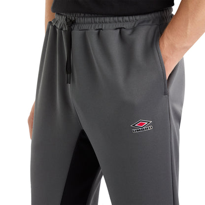 Iron Gate-Black - Side - Umbro Mens Drill Pants