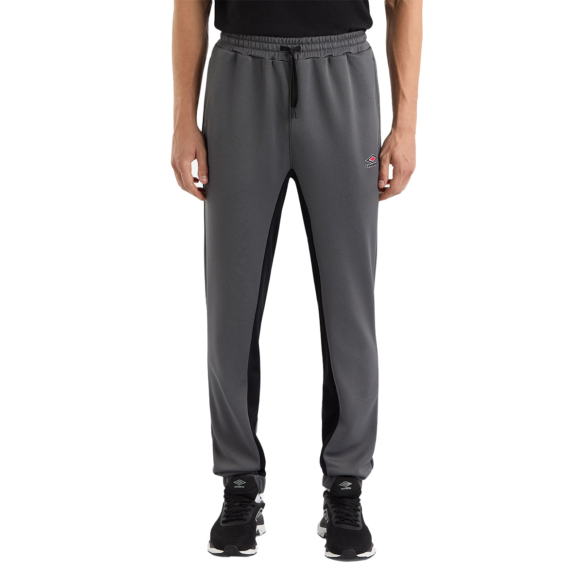Iron Gate-Black - Front - Umbro Mens Drill Pants