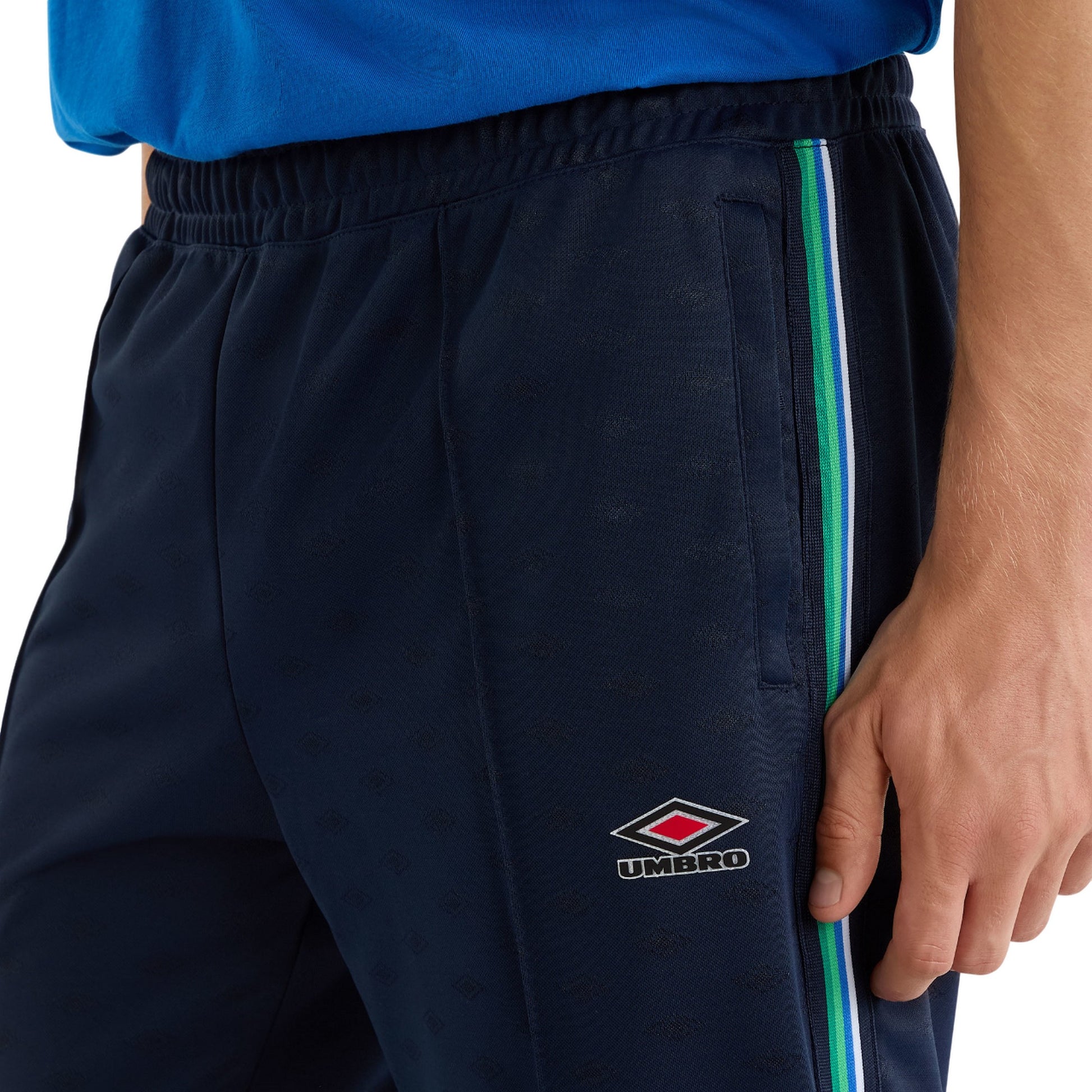 Dark Navy - Lifestyle - Umbro Mens Monogram Jogging Bottoms