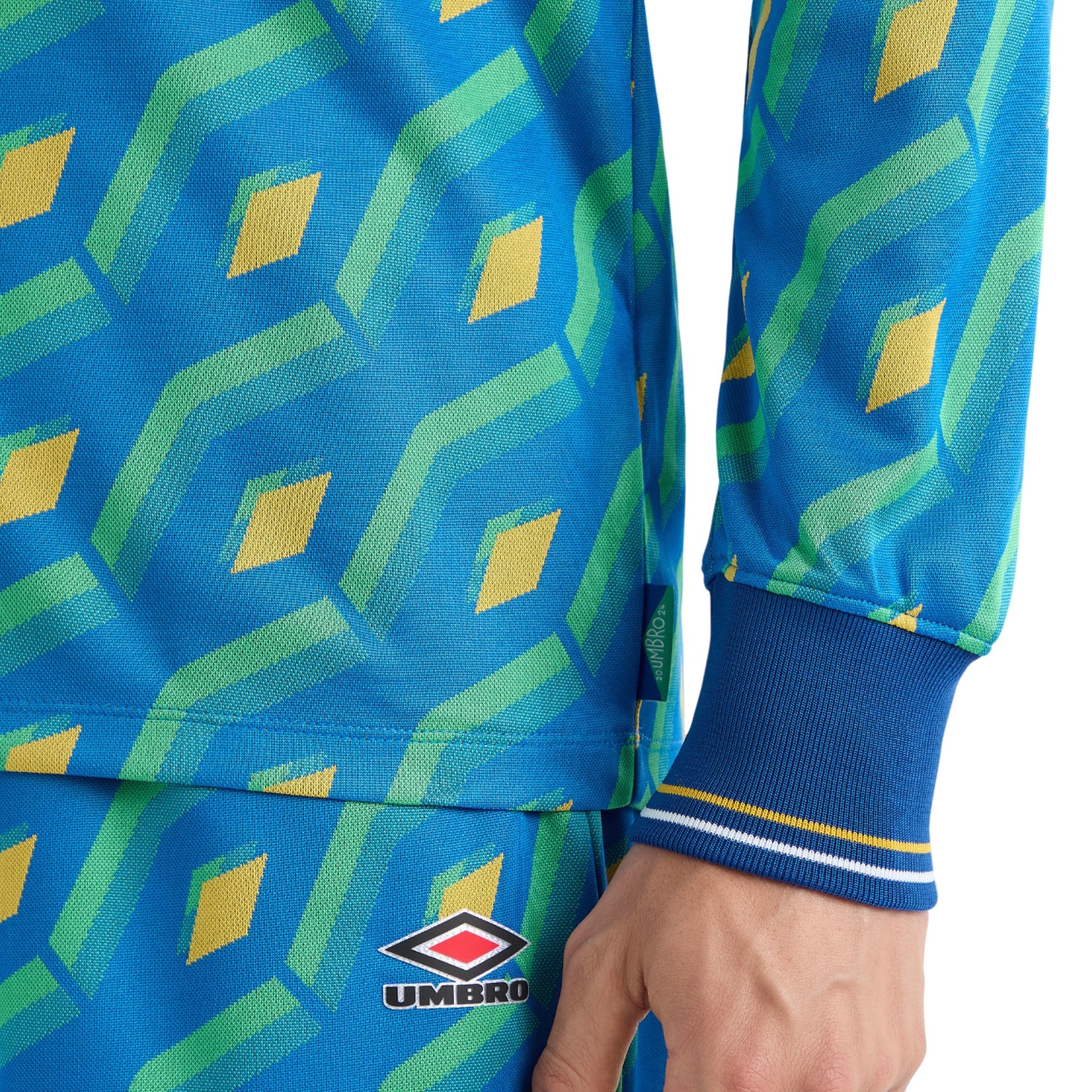 Limoges - Lifestyle - Umbro Mens Jacquard Long-Sleeved Jersey