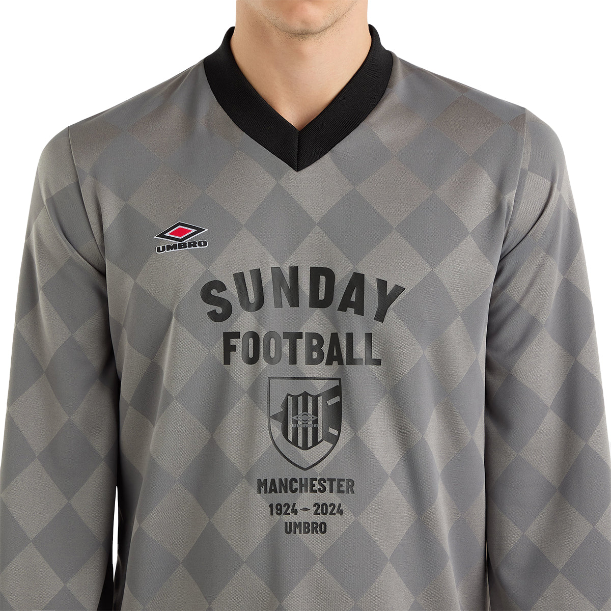 Quiet Shade - Side - Umbro Mens 1924-2024 Football Shirt