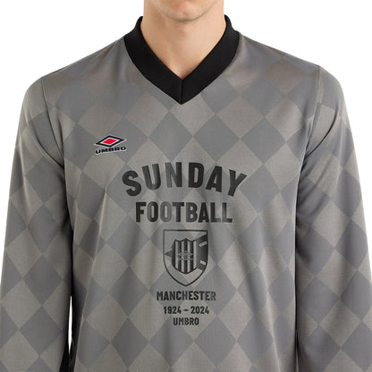 Quiet Shade - Side - Umbro Mens 1924-2024 Football Shirt