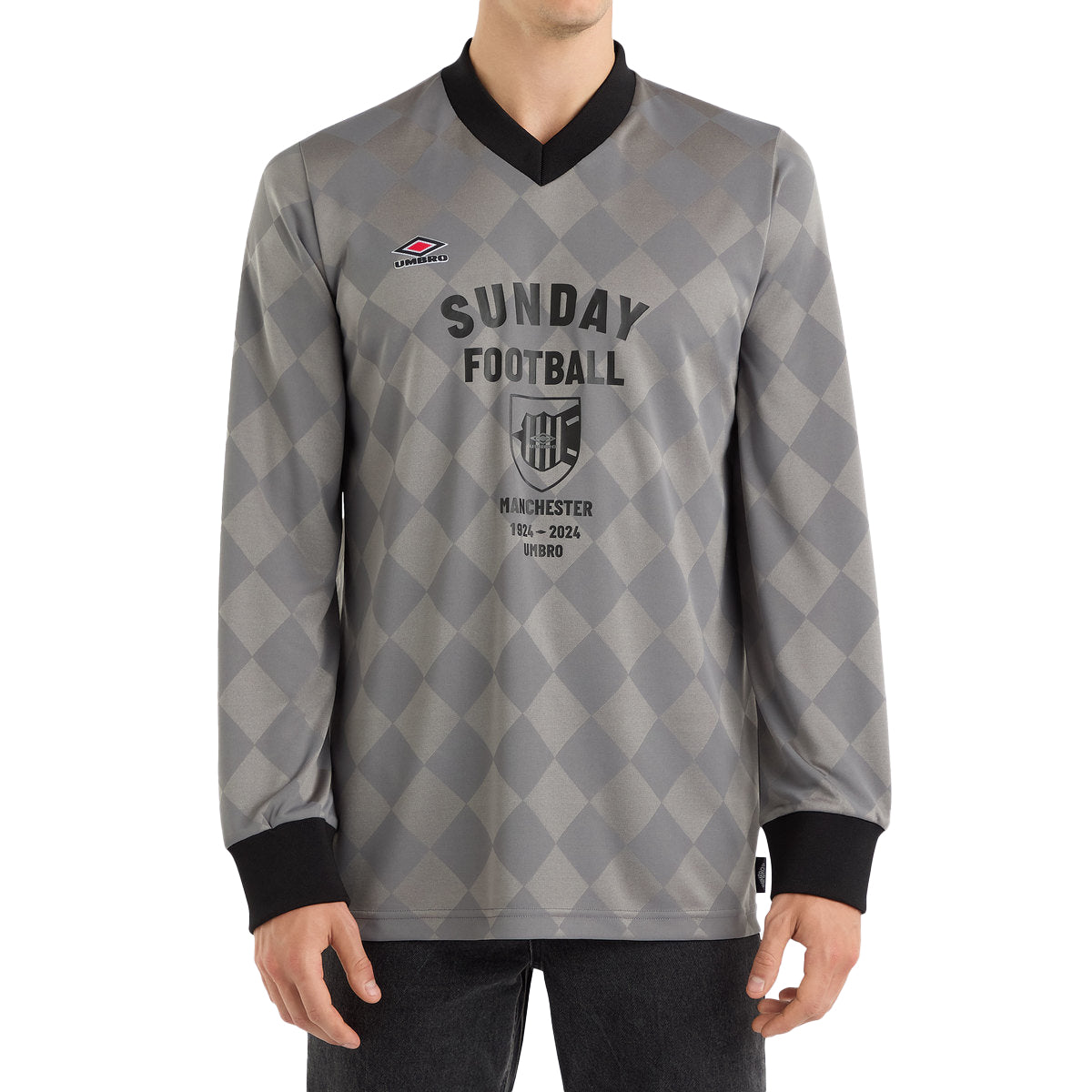 Quiet Shade - Front - Umbro Mens 1924-2024 Football Shirt