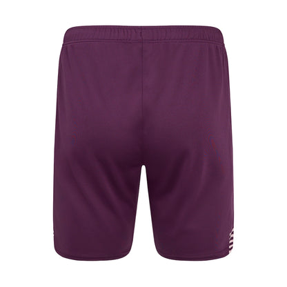 Burgundy - Back - Umbro Mens 24-25 Brentford FC Away Shorts