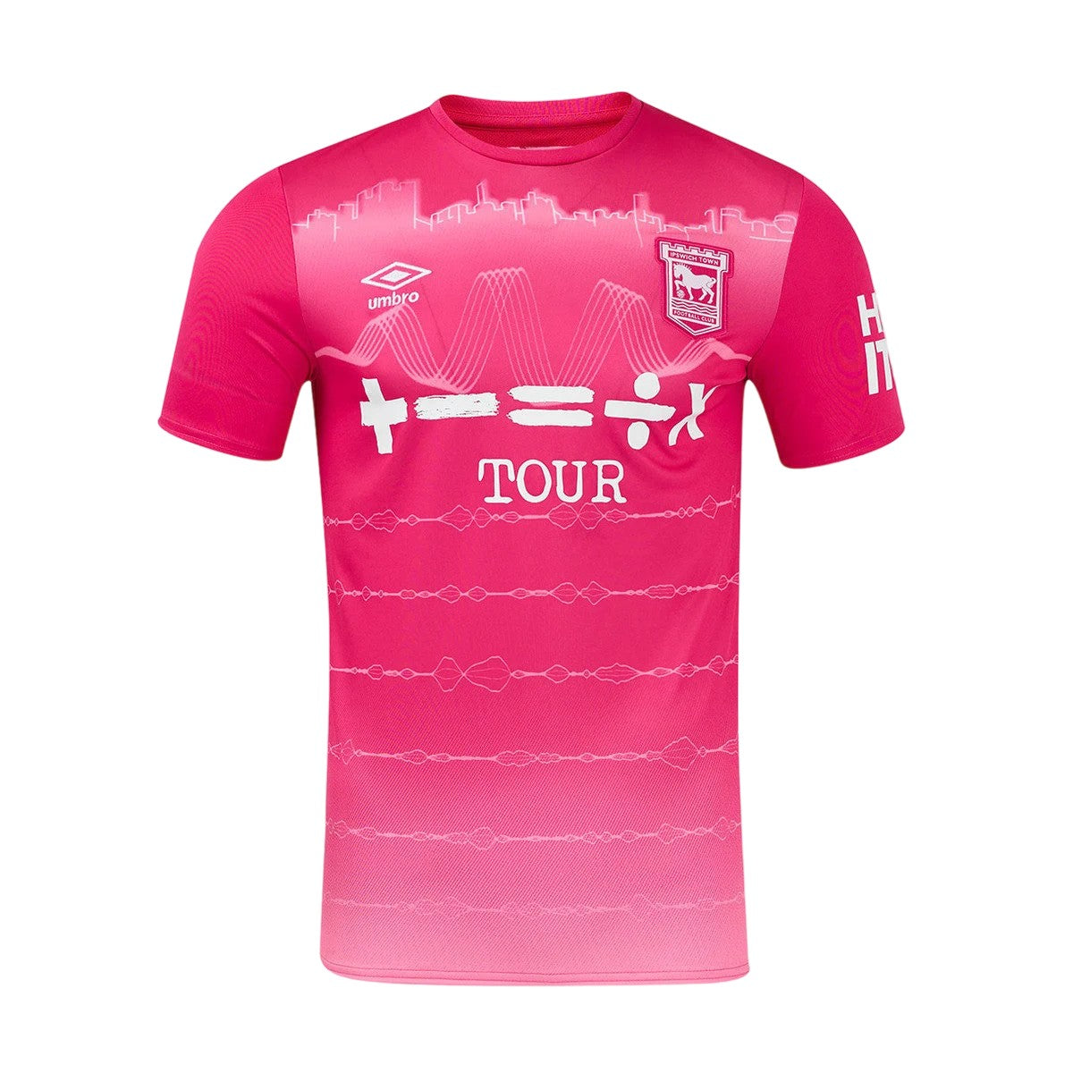 Suffolk Pink - Front - Umbro Mens 24-25 Ipswich Town FC Third Jersey