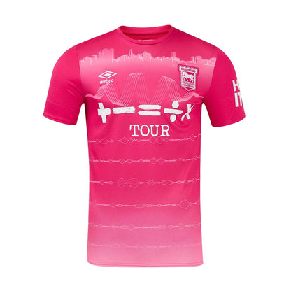 Suffolk Pink - Front - Umbro Mens 24-25 Ipswich Town FC Third Jersey
