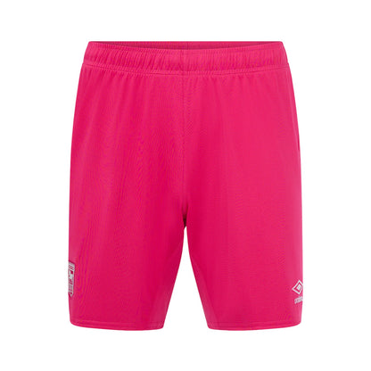 Suffolk Pink - Front - Umbro Childrens-Kids 24-25 Ipswich Town FC Third Shorts