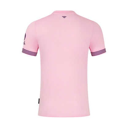 Pink - Back - Umbro Mens 24-25 Brentford FC Away Jersey