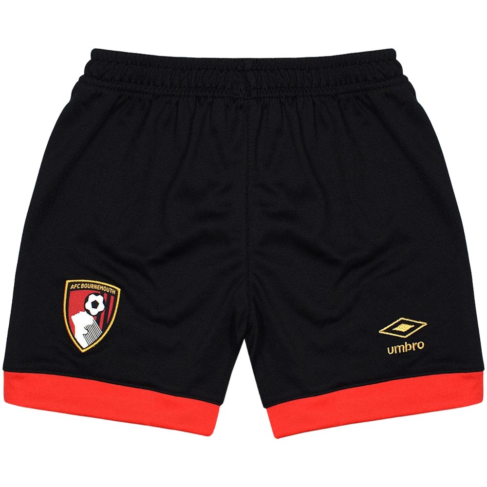 Red-Black - Side - Umbro Childrens-Kids 24-25 AFC Bournemouth Football Kit