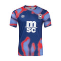 Persian Jewel-Poppy Red - Front - Umbro Unisex Adult 24-25 Ipswich Town FC Short-Sleeved Jersey