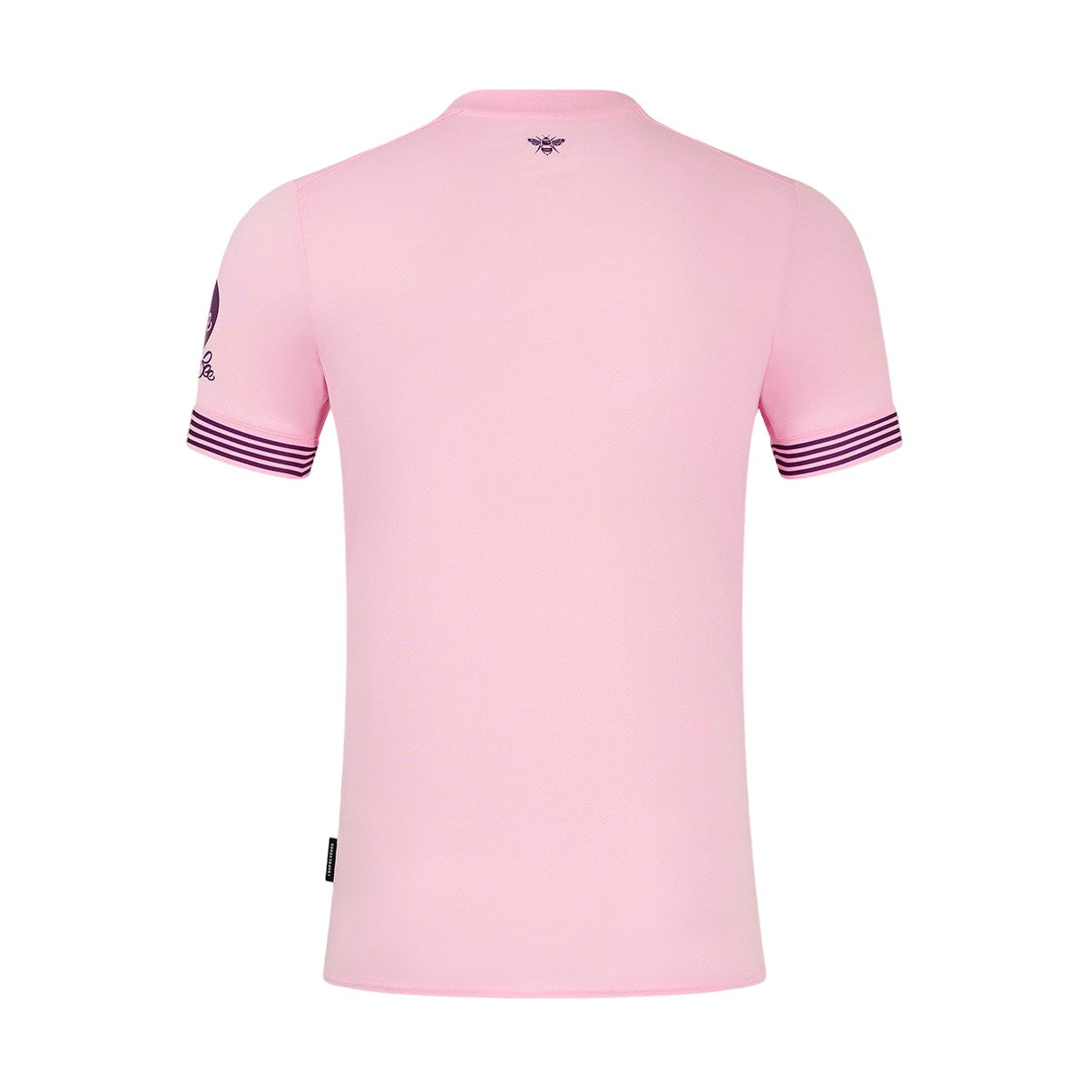 Light Pink - Back - Umbro Childrens-Kids 24-25 Brentford FC Away Jersey
