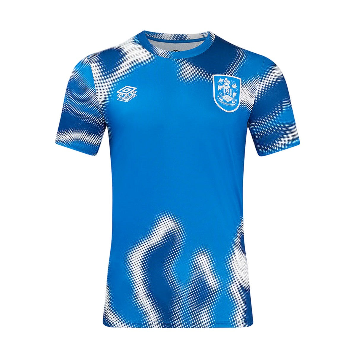 Blue-White - Front - Umbro Childrens-Kids 24-25 Huddersfield Town AFC Jersey