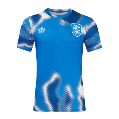 French Blue-True Blue-White - Front - Umbro Unisex Adult 24-25 Huddersfield Town AFC Jersey