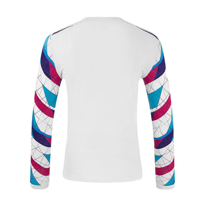 Persian Jewel-Poppy Red-Blue Depth - Back - Umbro Unisex Adult 24-25 Heart Of Midlothian FC Midlayer