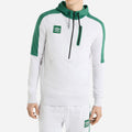 Fir-Ice Marl - Front - Umbro Mens Terrace Half Zip Hoodie