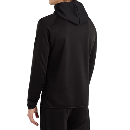 Black - Back - Umbro Mens Sportswear Full Zip Raglan Hoodie