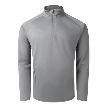 Griffin - Front - Umbro Mens Sportswear Quarter Zip Sweatshirt