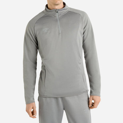 Griffin - Back - Umbro Mens Sportswear Quarter Zip Sweatshirt