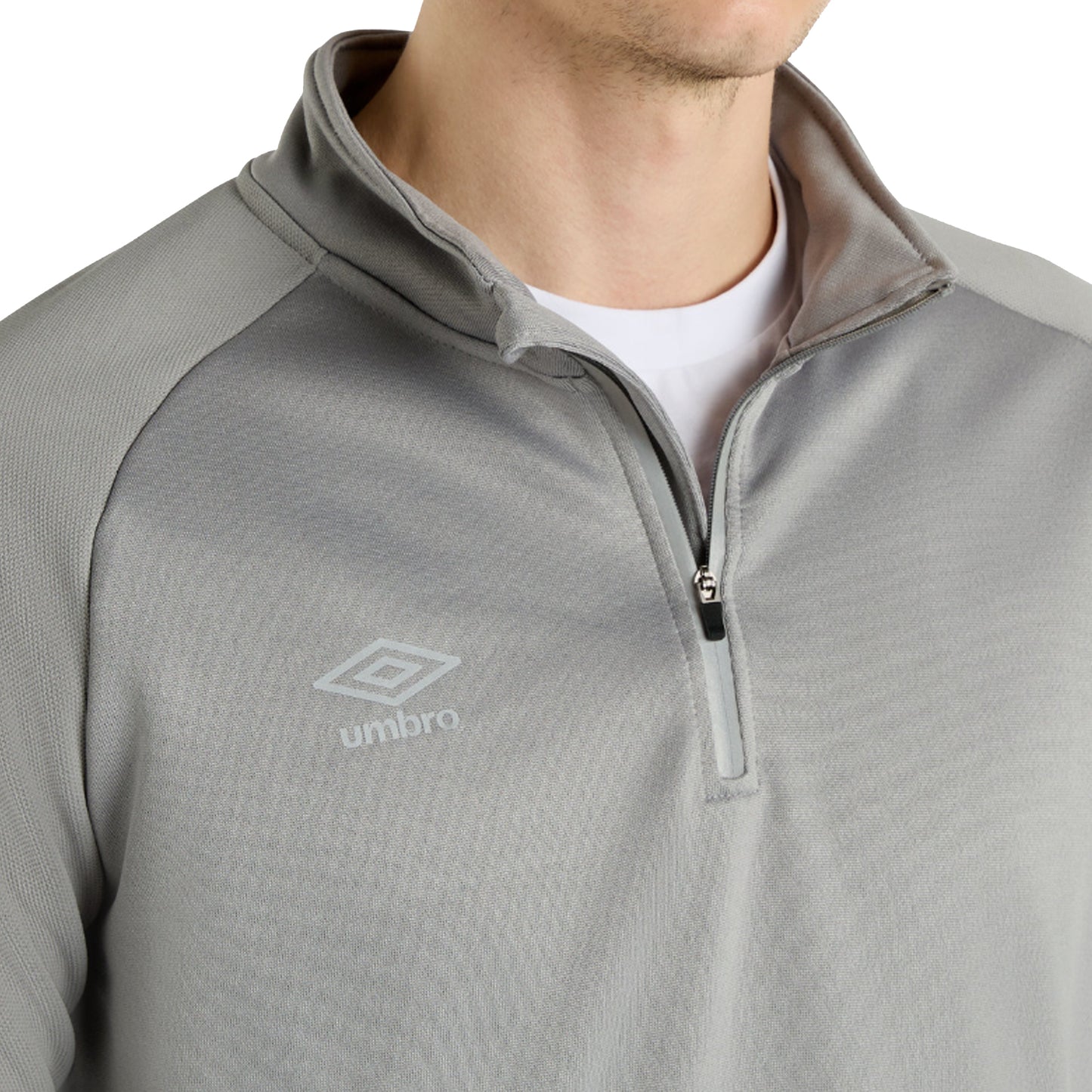 Griffin - Lifestyle - Umbro Mens Sportswear Quarter Zip Sweatshirt
