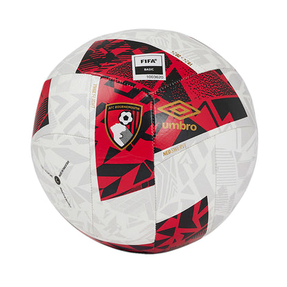 White-Gold-High Risk Red-Black - Front - Umbro 24-25 Neo Swerve AFC Bournemouth Football