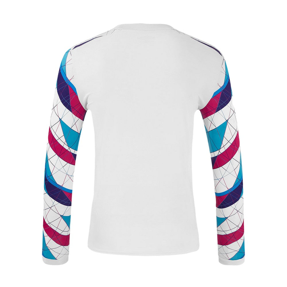 Persian Jewel-Poppy Red-Blue Depth - Back - Umbro Childrens-Kids 24-25 Heart Of Midlothian FC Midlayer