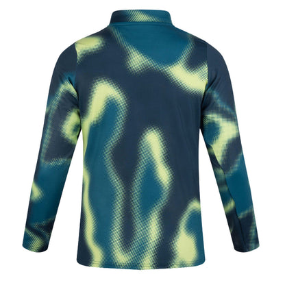 Deep Lagoon-Reflecting Pond-Sharp Green - Back - Umbro Unisex Adult 24-25 Brentford FC Midlayer