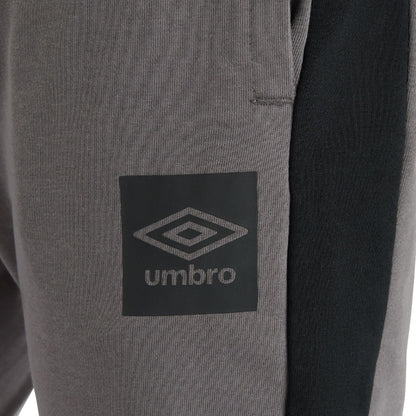 Castle Rock-Black - Lifestyle - Umbro Mens Terrace Jogging Bottoms