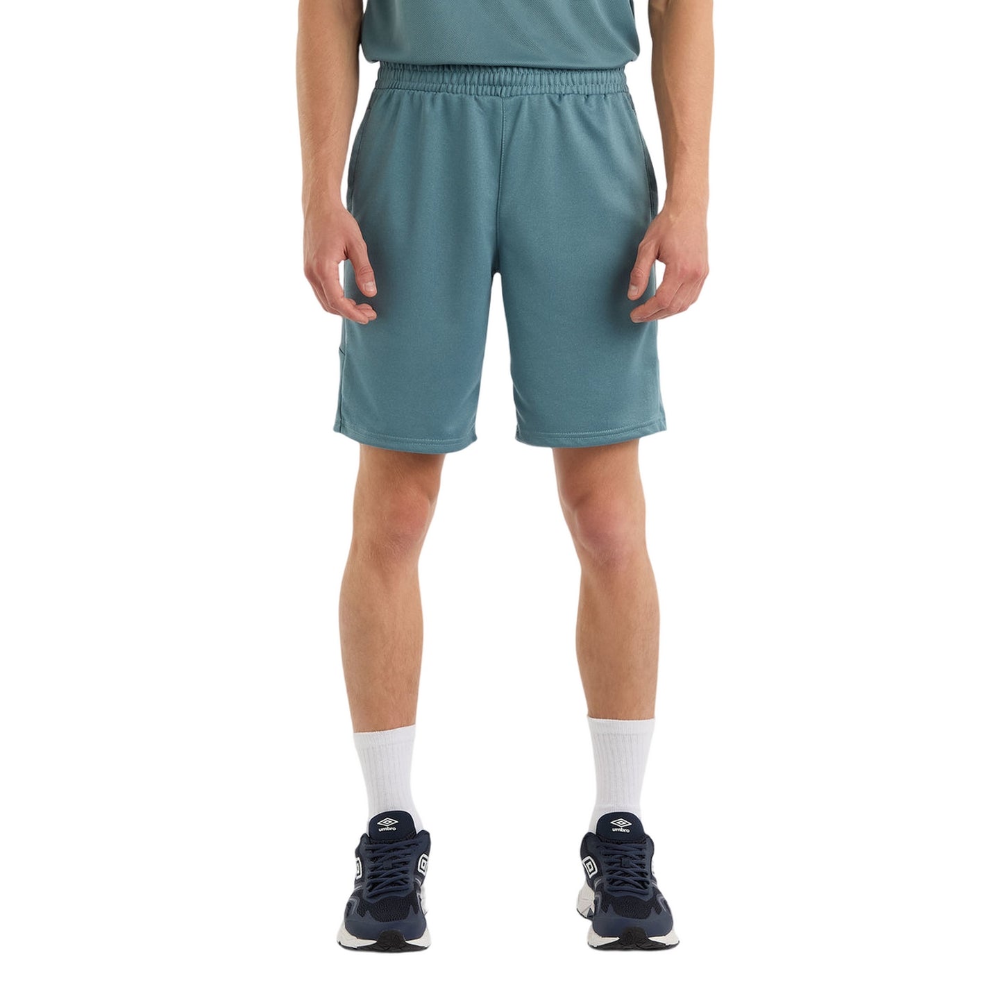 Goblin Blue - Front - Umbro Mens Sportswear Polyester Shorts