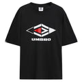 Black - Front - Umbro Mens Evolution T-Shirt