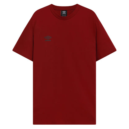 Tibetan Red - Front - Umbro Mens Stadium T-Shirt
