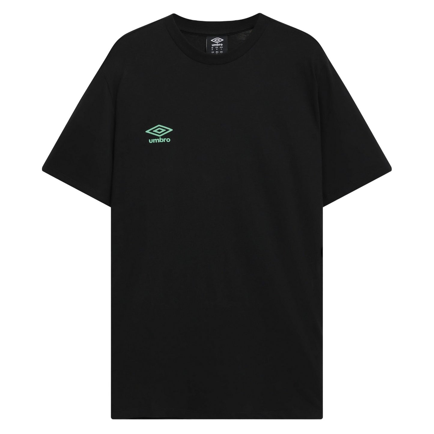 Black - Front - Umbro Mens Stadium T-Shirt