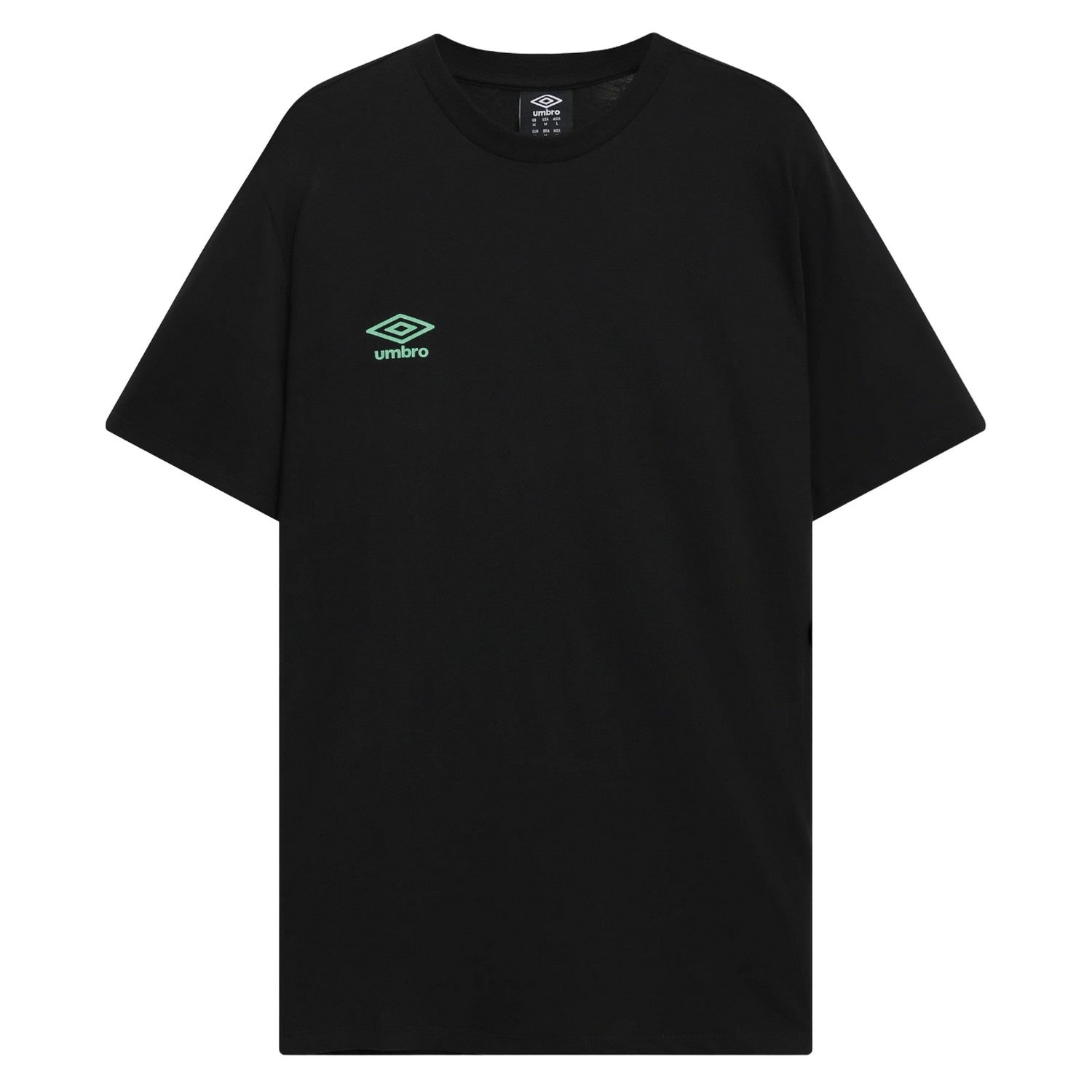 Black - Front - Umbro Mens Stadium T-Shirt