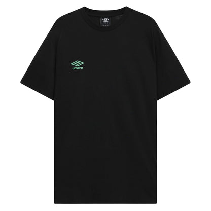 Black - Front - Umbro Mens Stadium T-Shirt