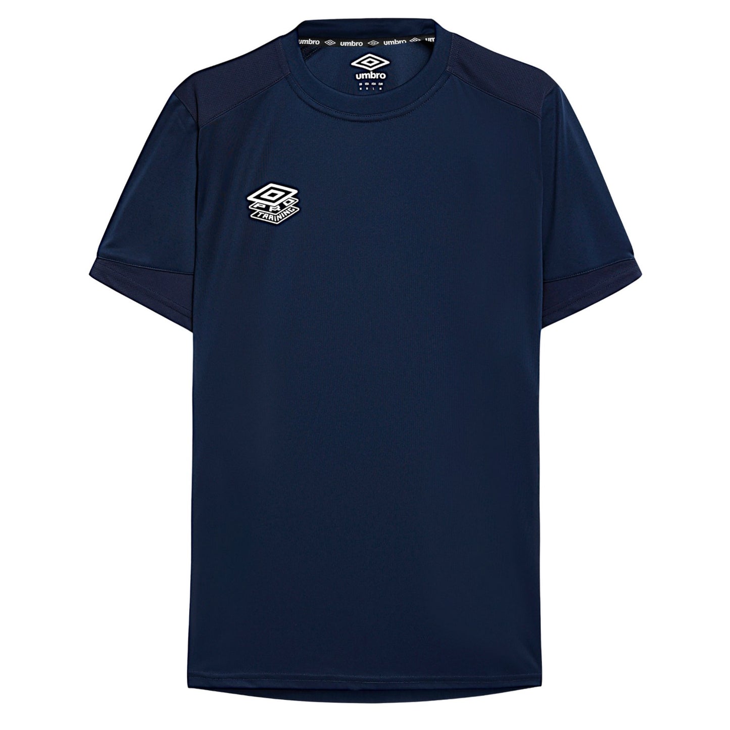 Navy - Front - Umbro Childrens-Kids Optimus Training T-Shirt