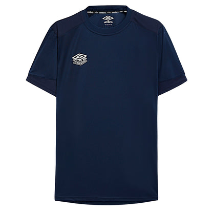 Navy - Front - Umbro Childrens-Kids Optimus Training T-Shirt