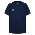 Navy - Front - Umbro Childrens-Kids Optimus Training T-Shirt