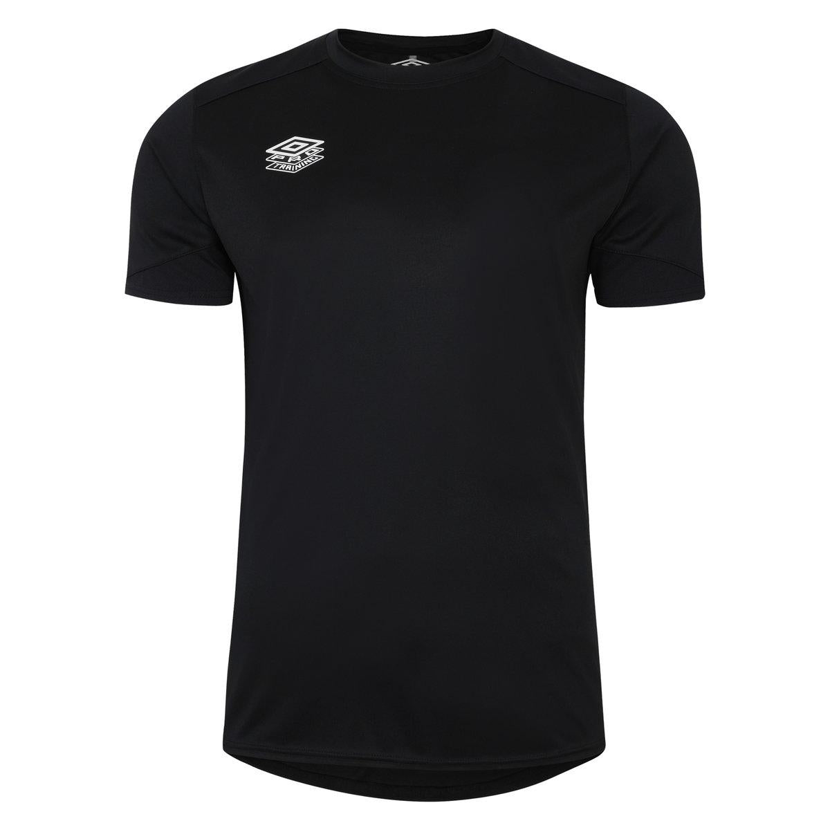 Black - Front - Umbro Childrens-Kids Optimus Training T-Shirt