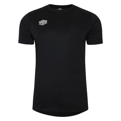 Black - Front - Umbro Childrens-Kids Optimus Training T-Shirt