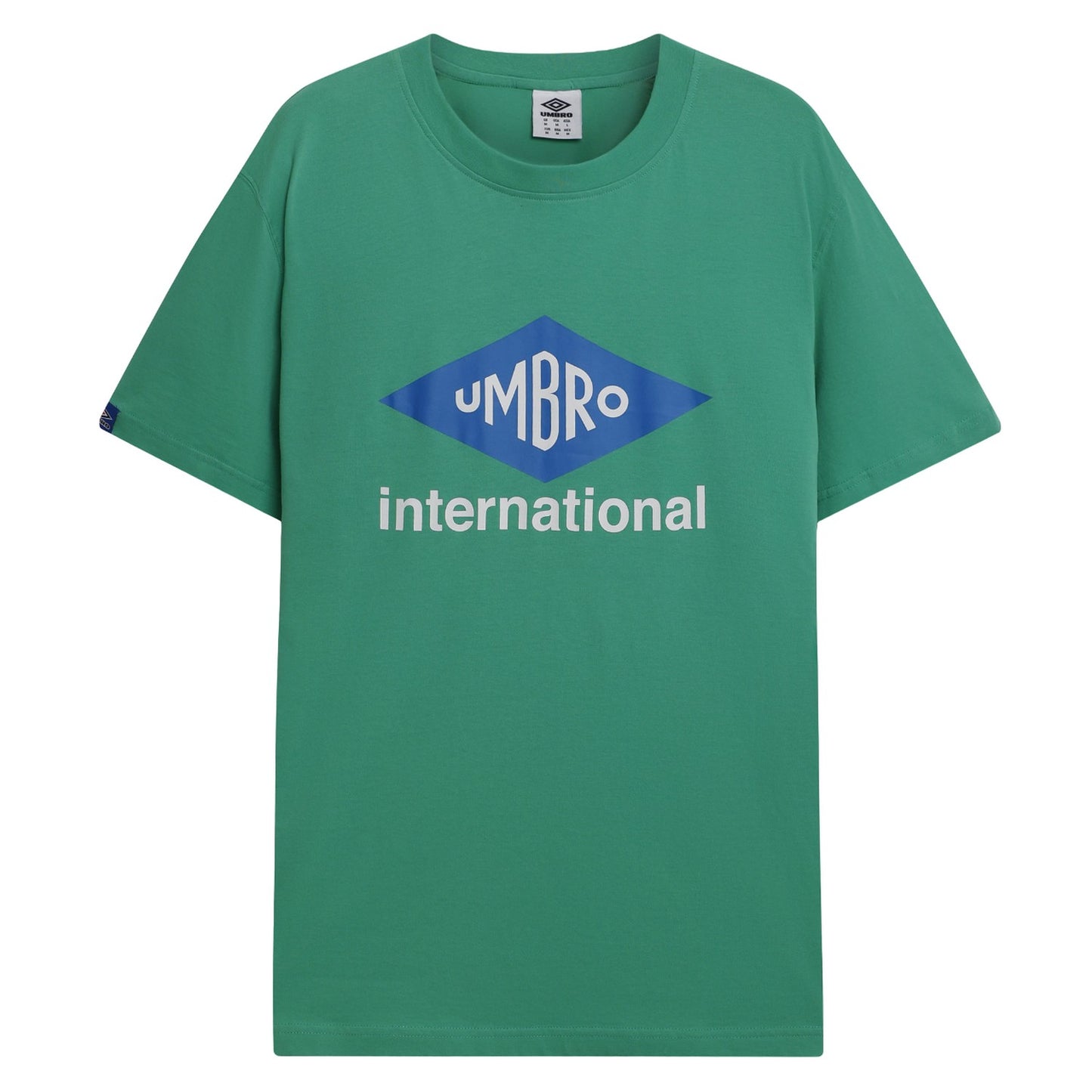 Peppermint Green - Front - Umbro Mens International Diamond T-Shirt
