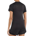Black Marl - Back - Umbro Womens-Ladies Pro Marl Polyester Training T-Shirt